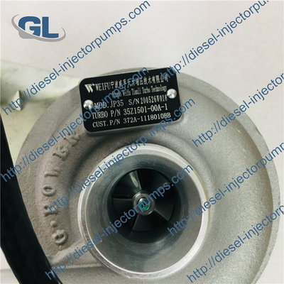 SQR372A 1.0T 46KW를 위한 뉴 GENUINE 과급기 A-JP35 372A-1118010BB 35Z1501-00A-1 터보