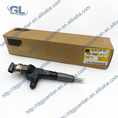 308E 엔진을 위한 진짜 커먼 레일 디젤 연료 인젝터 295050-1980 436-1096 1J770-53051