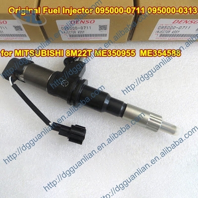 미츠비시 8M22T ME350955 ME354588을 위한 진짜 연료 인젝터 0